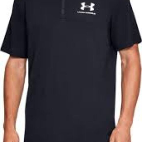Under Armour Men's UA Motivate 2.0 Short Sleeve Black Size Large - Picture 1 of 7